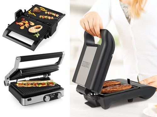 Barbecue elettrico contatto - a,